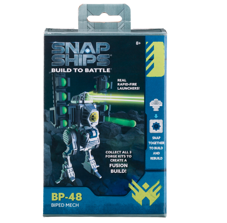 Snap Ships BP-48 Biped Mech Build to Battle