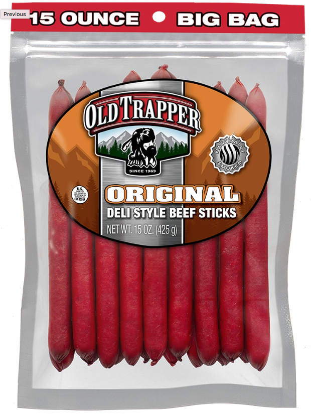 Old Trapper Beef Sticks