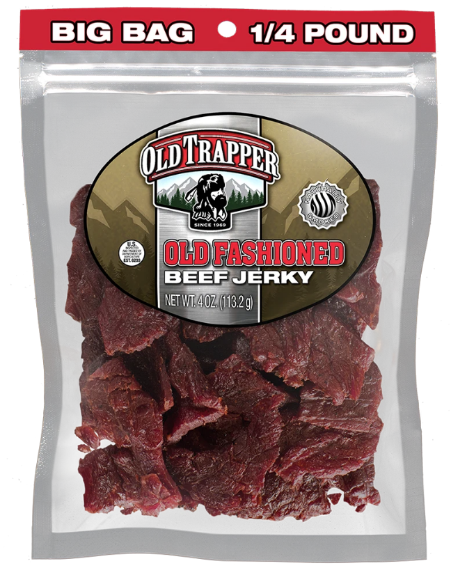 TRADITIONAL STYLE JERKY -OLD FASHIONED 1/4 LB BAG