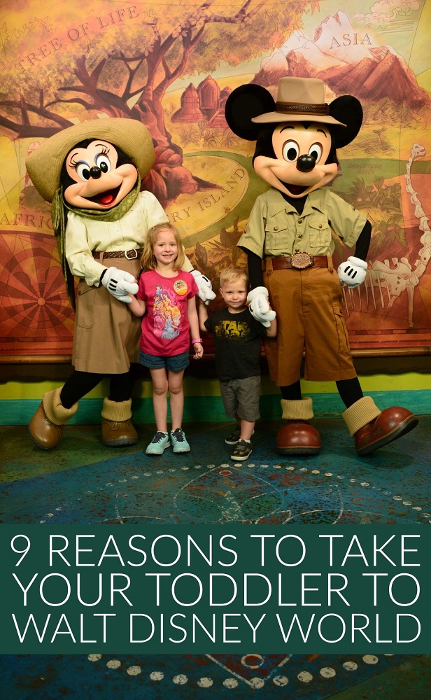 reasons to take toddlers to walt disney world