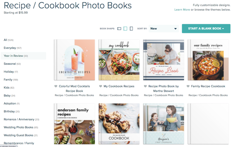 Create Your Own Family Cookbook With Mixbook