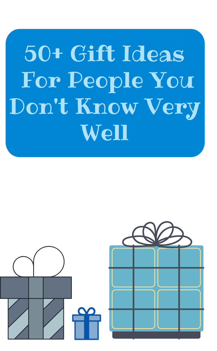 Gift ideas for people you don't know very well #giftideas #hardtoshopfor