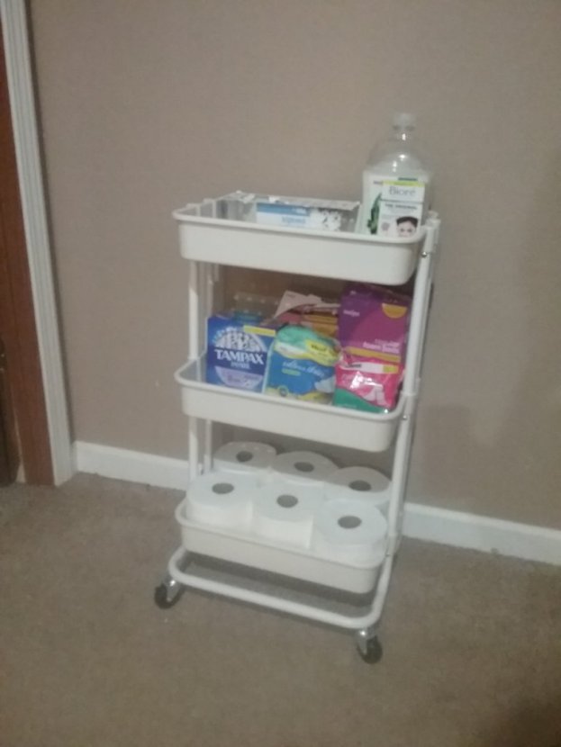 OCm 3 tier rolling cart review