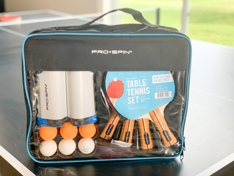 Pro Spin: 4-Player All-in-One Portable Table Tennis Set + Giveaway