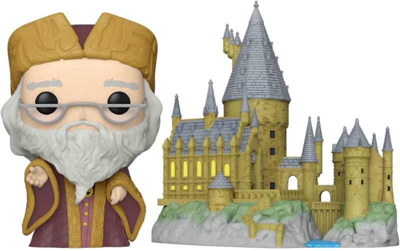 POP Town- Harry Potter Anniversary- Dumbledore w:Hogwarts