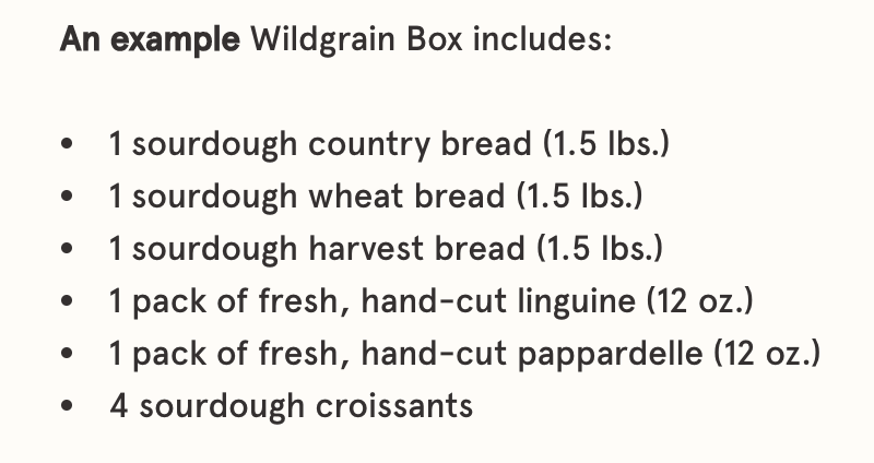 Wildgrain Subscription Box: Breads, Pastas, & Artisanal Pastries Delivered To Your Door!