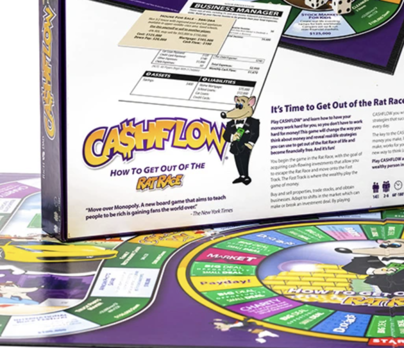The Rich Dad Company CASHFLOW Board Game Giveaway! (For Teens + Adults)