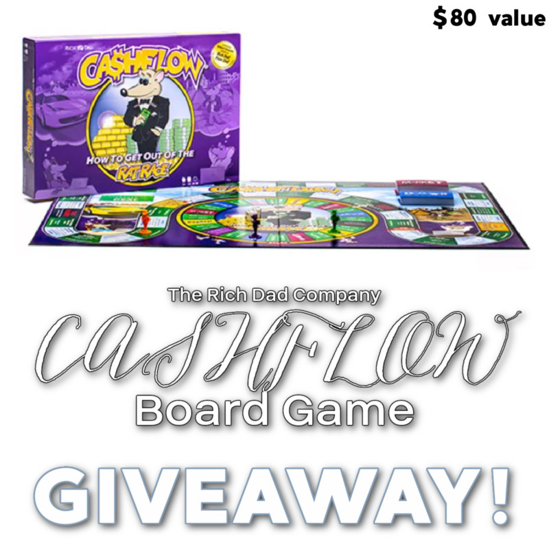 The Rich Dad Company CASHFLOW Board Game Giveaway