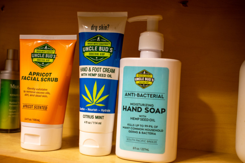 uncle bud's hemp personal care products