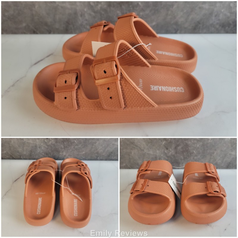 Cushionaire sandals reviews clearance