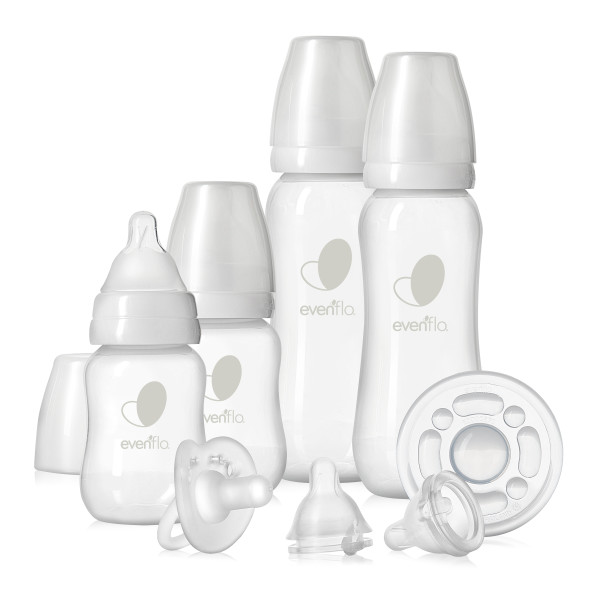 Gift set 8ct-Evenflo Feeding Balance + Standard Neck BPA-Free Infant Feeding & Soothing