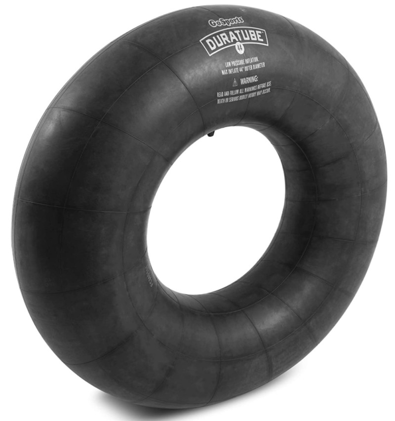 GoSports Duratube 44" Heavy Duty Tire Tube, Recreational Snow & Water Tire Tube - Commercial Grade