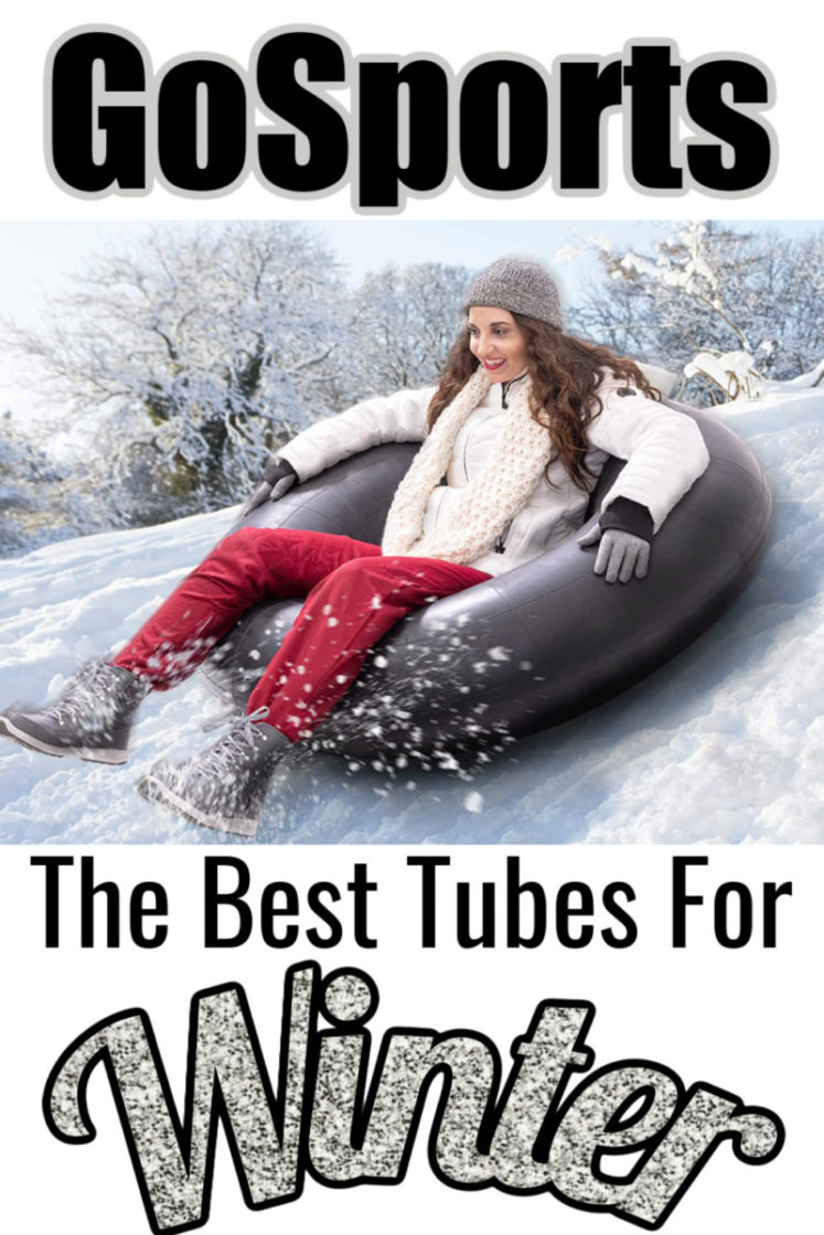 GoSports Heavy Duty Snow Tubes - Get Ready To Go Sledding!