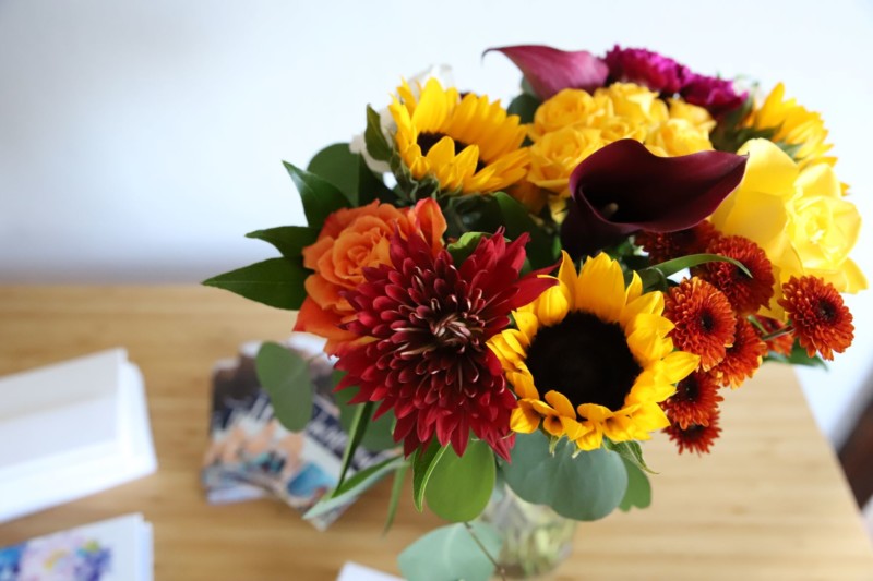 enjoy flowers bouquet