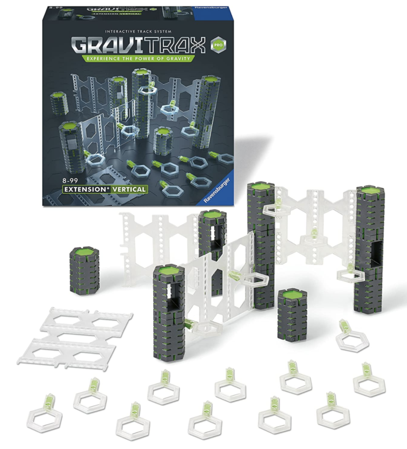Ravensburger GraviTrax PRO Vertical Expansion Set - Marble Run and STEM Toy for Boys and Girls Age 8 and Up - Expansion for 2019 Toy of The Year Finalist GraviTrax