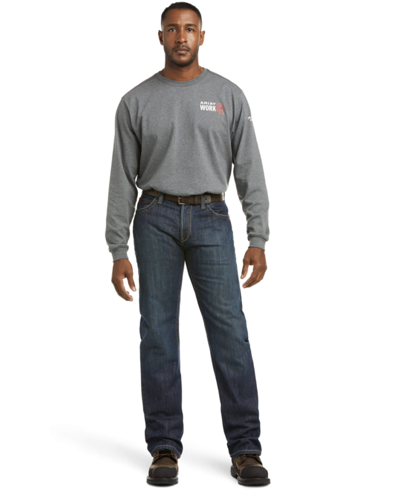 Ariat MEN'S Style No. 10012555 FR M4 Relaxed Basic Boot Cut Jean