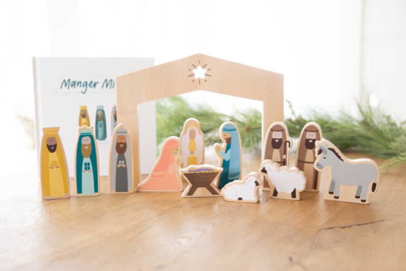 The Manger Mission: Nativity Activity Set (Fun Family Tradition)