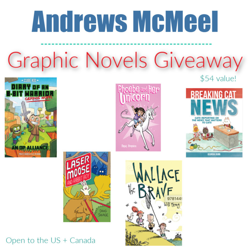 Andrews McMeel Publishing - Best Kids Books For Christmas + Graphic Novels Giveaway