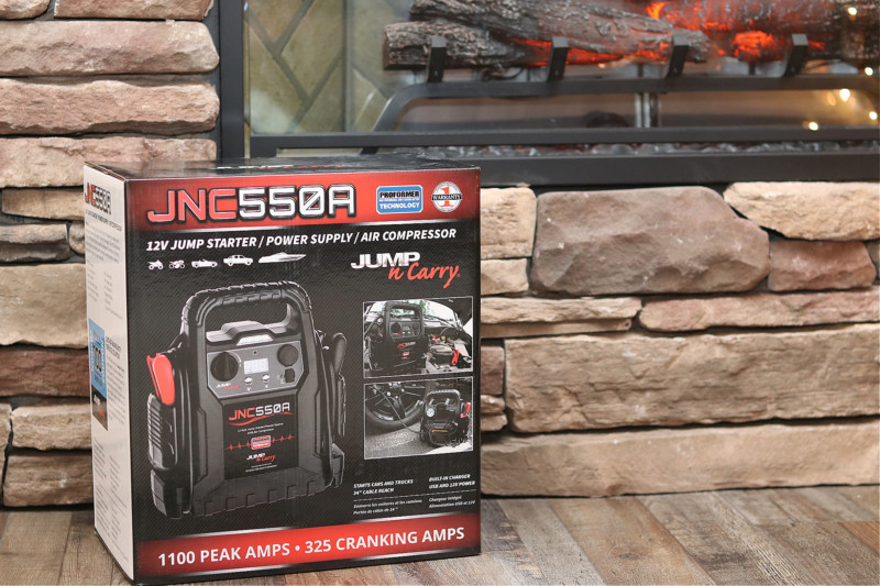 JNC550A 1100 Peak Amp 12V Jump Starter w/ Air System