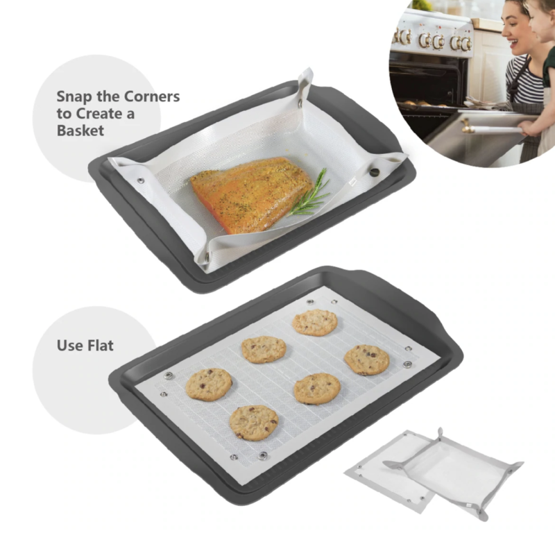 Leakproof Non-Stick Silicone Baking Mat