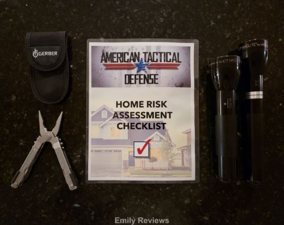 Home Security, Safety, Natural Disaster, Home Emergency, American Tactical Defense, Emergency Preparedness, Power Outage, Flashlight, Gerber Tool