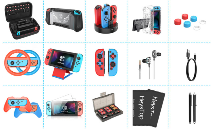 HEYSTOP Switch Accessories Bundle 28 in 1 (for Nintendo Switch) Review