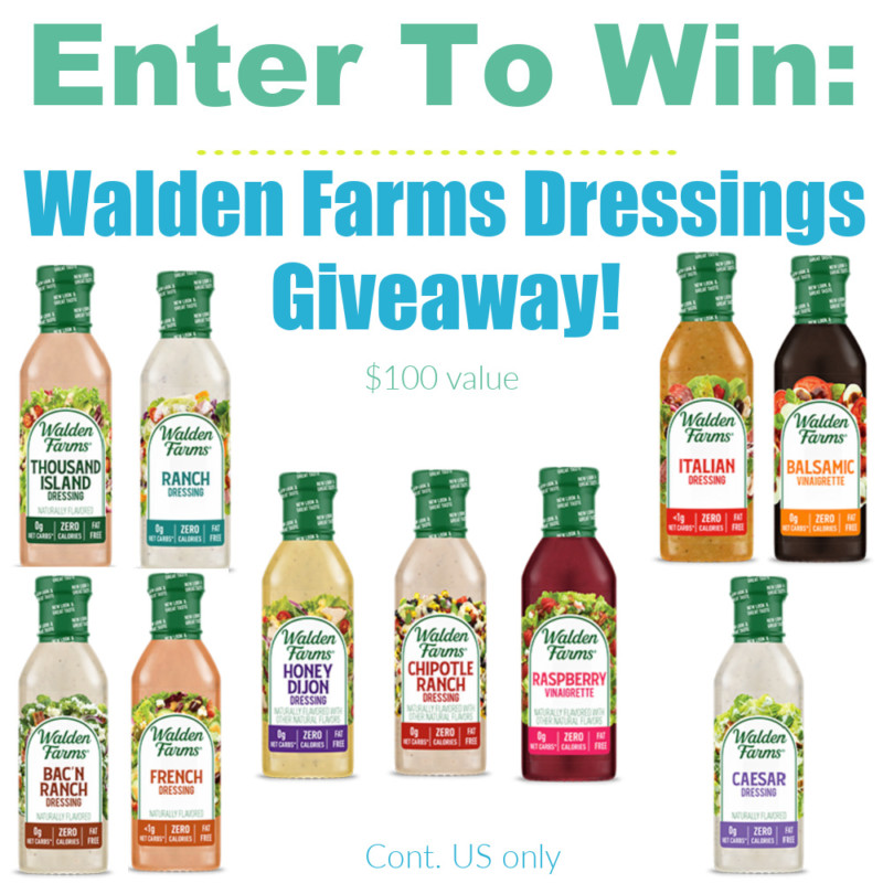 New Year, Healthier Choices With Walden Farms Salad Dressings (+ Giveaway!)