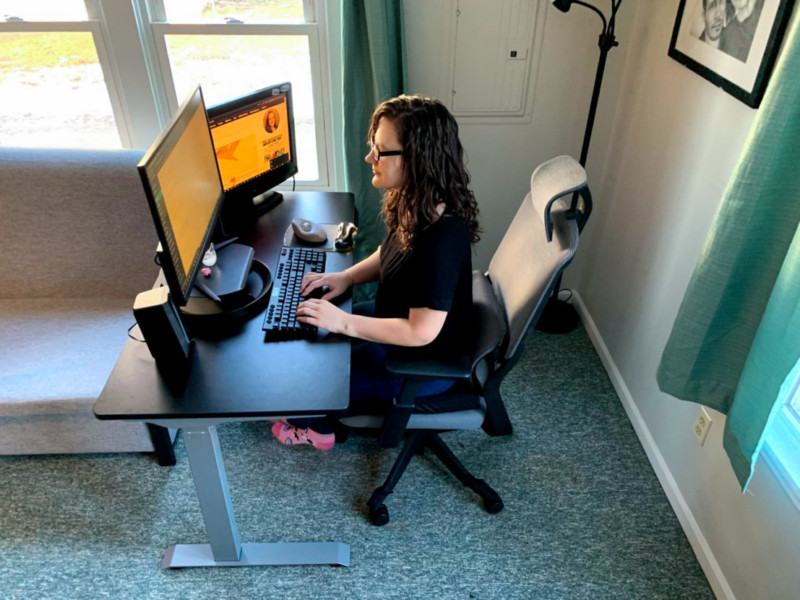 Victor dc840b standing desk review