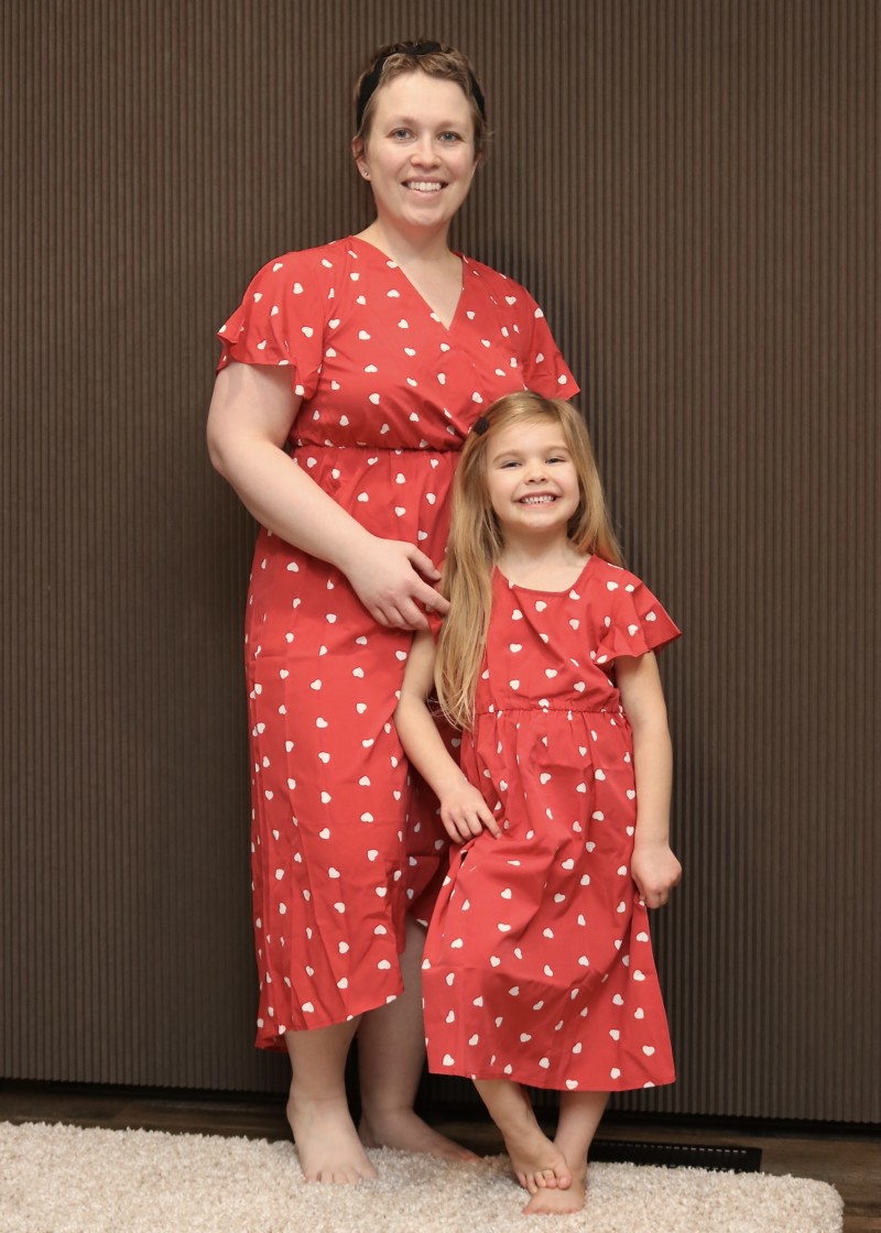 PatPat Mommy & Me Valentine's Day Dresses