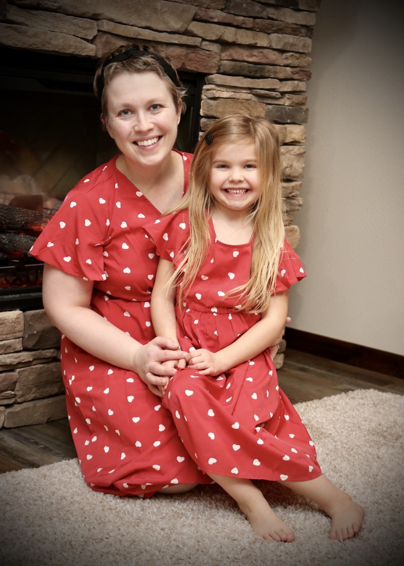 PatPat Mommy & Me Valentine's Day Dresses