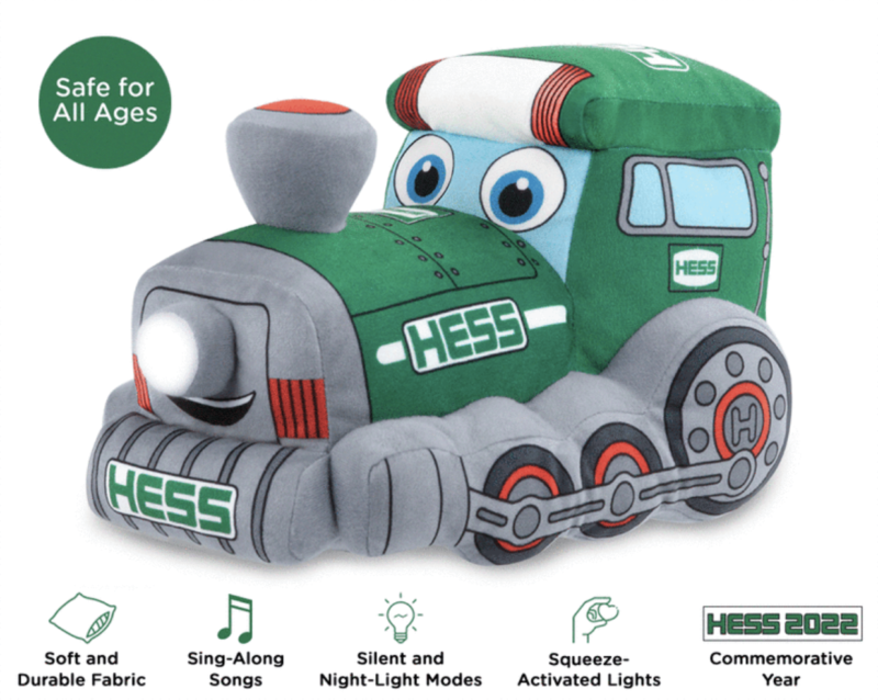 Hess Toy Truck collection – My Plush Hess Truck: 2022 Choo-Choo Train