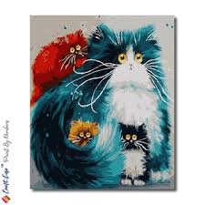majestic cats paint by number