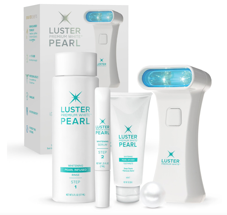 luster pro whitening system