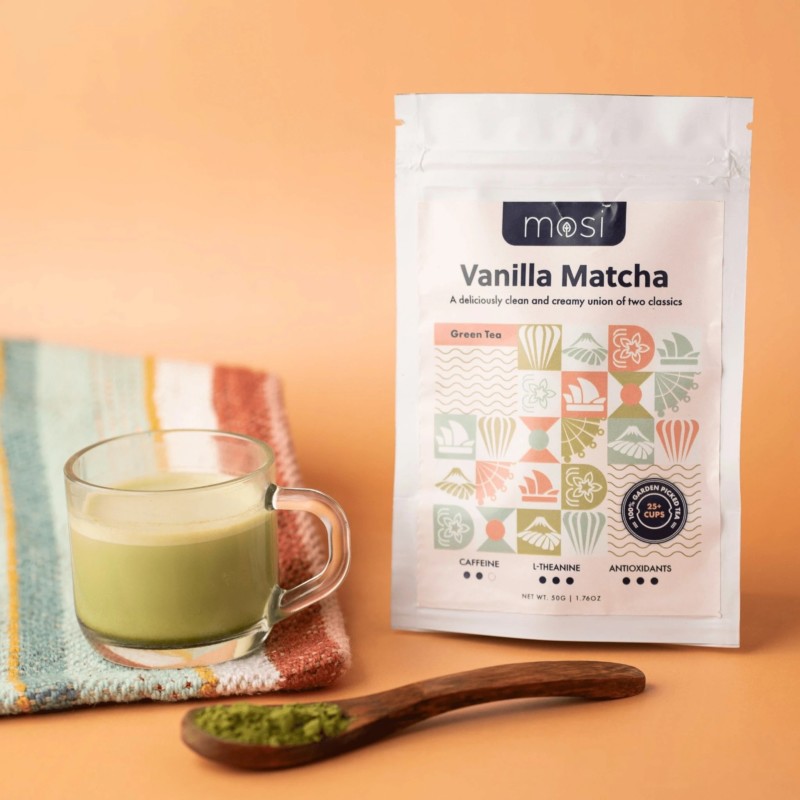 vanilla matcha tea