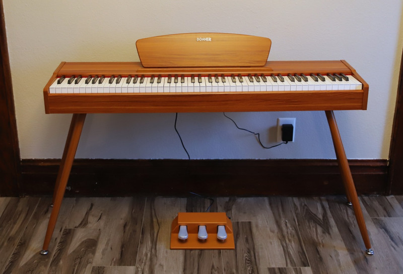 Donner DDP-80 88 Key Weighted Keyboard Piano Review | Emily Reviews