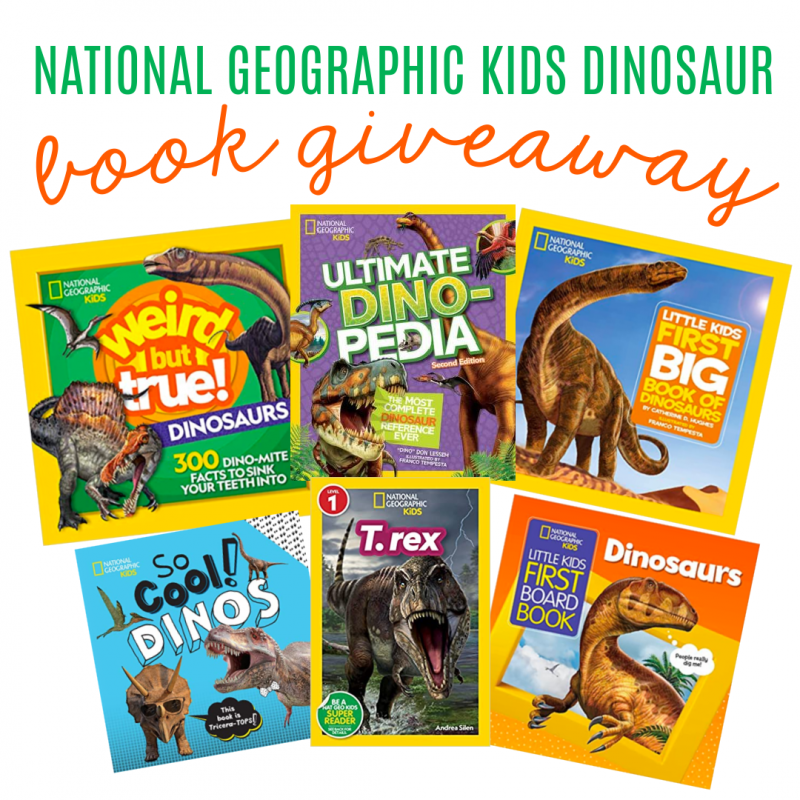 national geographic dinosaur book giveaway