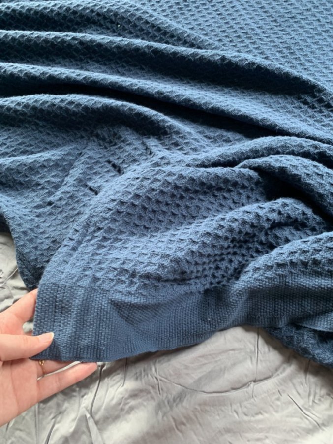 Bedsure cotton waffle weave
