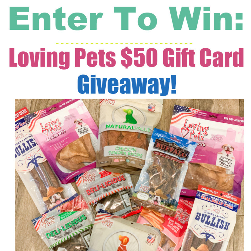 Loving Pets: Healthy Dog Chews & Treats Review + Giveaway