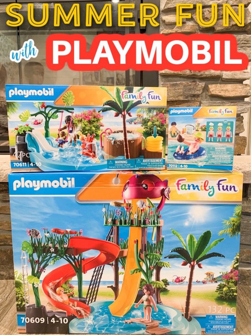 PLAYMOBIL's New Water Park Line- Enjoy Summer To The Fullest!