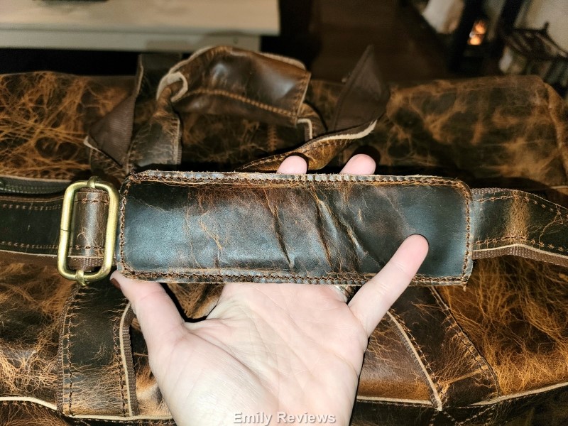 Buffalo Leather, Handmade Bag, Leather Duffle Bag, Travel Bag, Luggage