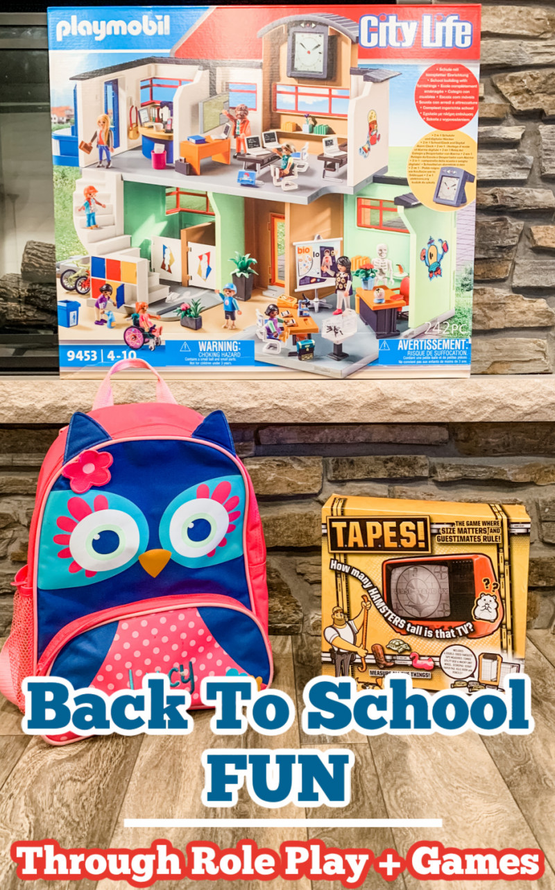 Back 2 School Fun - Playmobil School + Hog Wild Toys T.A.P.E.S.