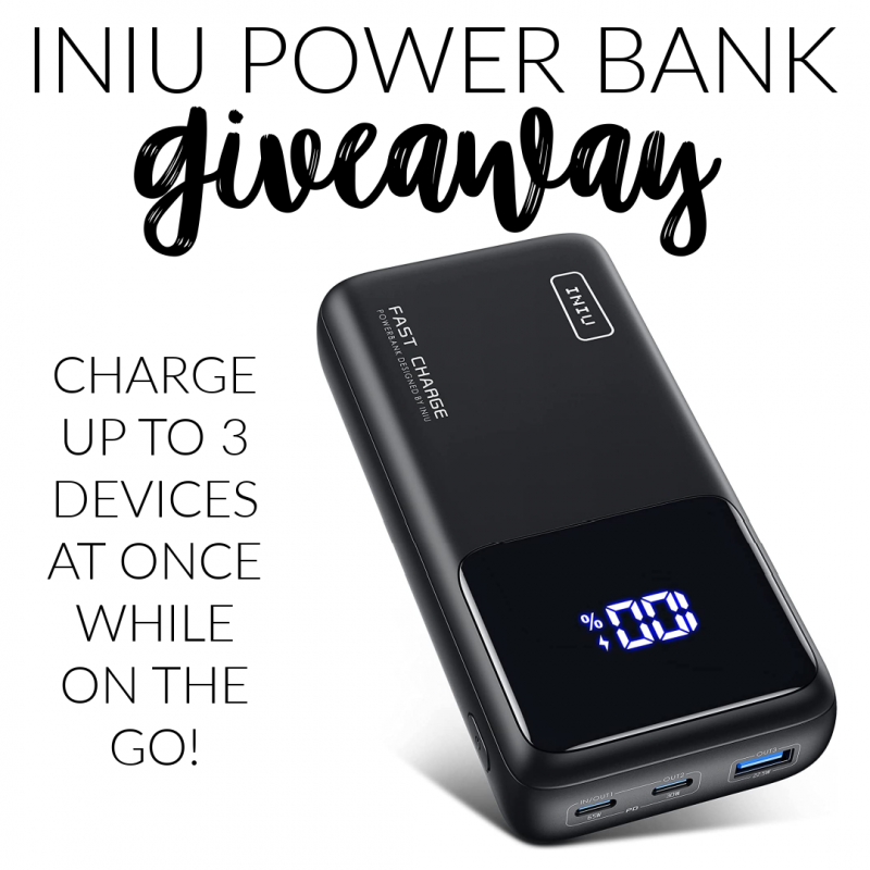 INIU GIVEAWAY