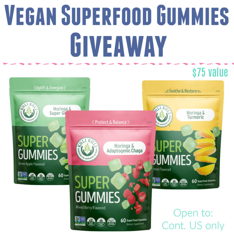 Kuli Kuli New Vegan Superfood Gummies (And MORE!) + Giveaway giveaway 