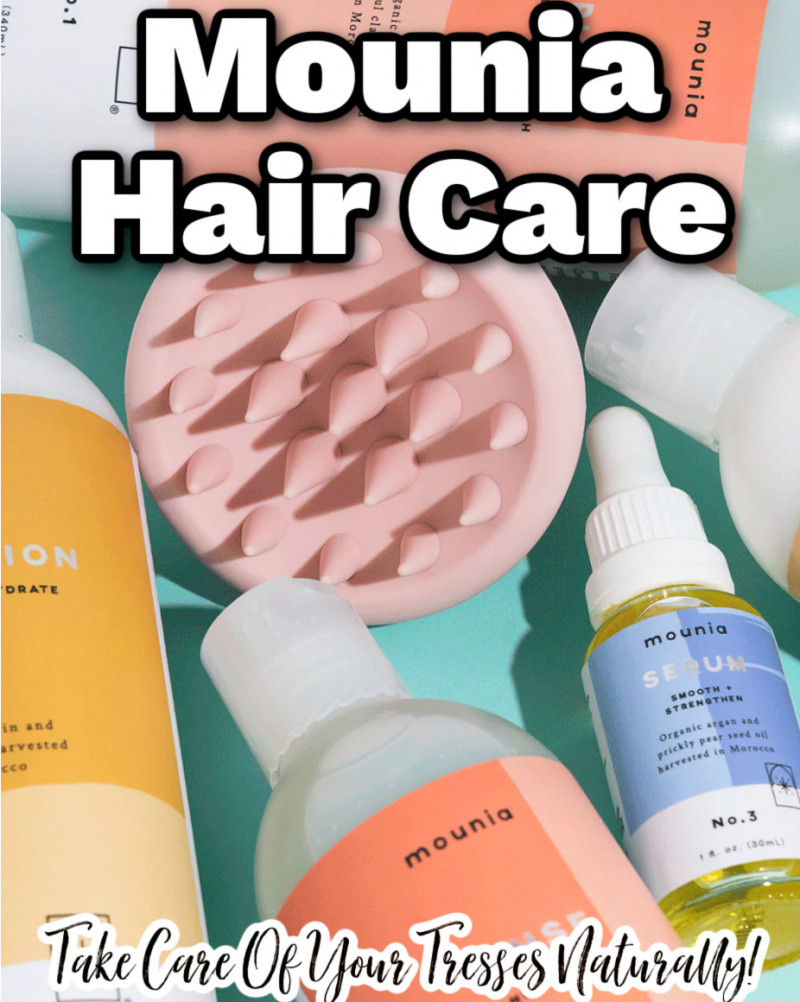 Mounia Haircare - Take Care Of Your Tresses Naturally!