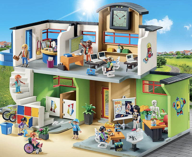 Back 2 School Fun - Playmobil School + Hog Wild Toys T.A.P.E.S.