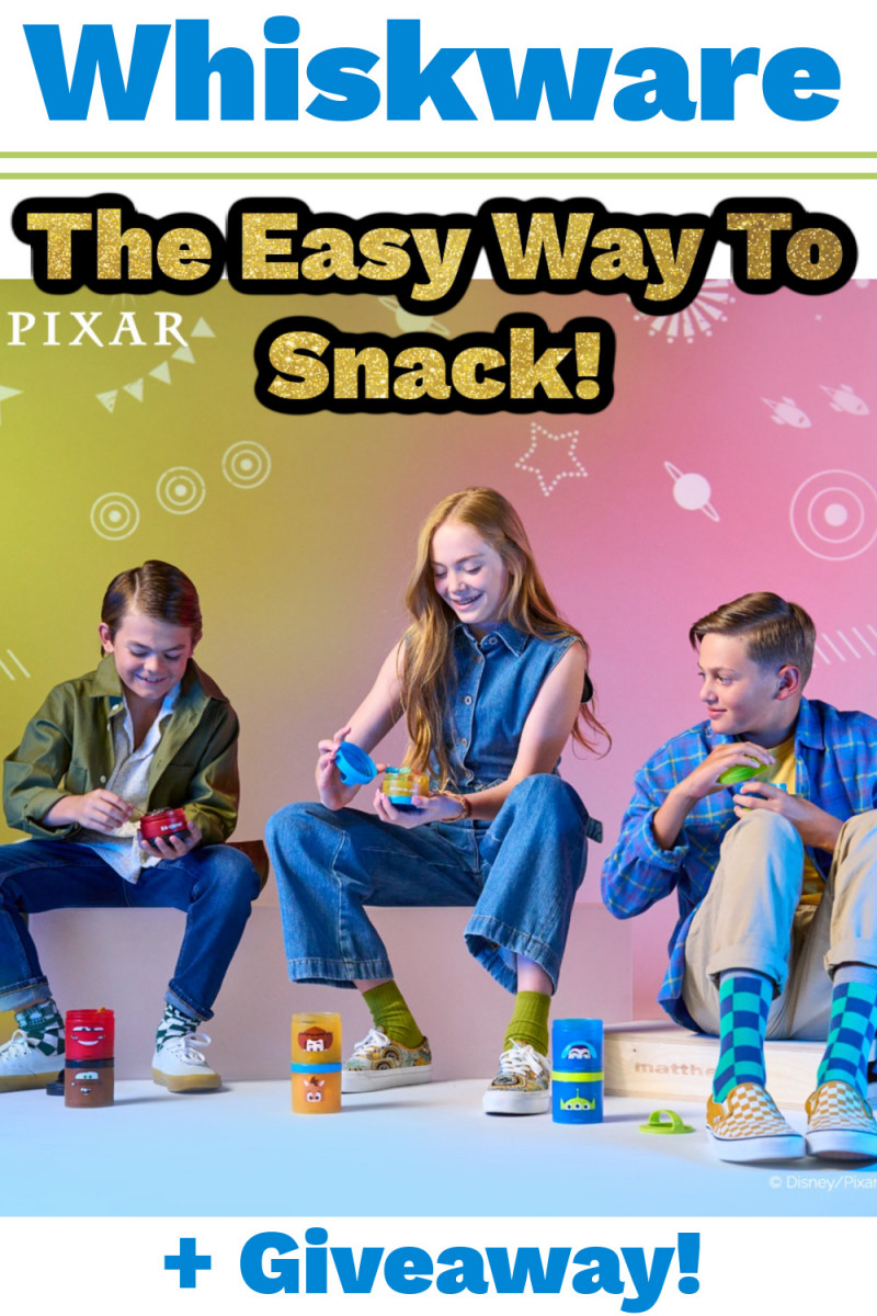 Whiskware Stackable Snack Packs Pixar Collection Now Available! (+ Giveaway)