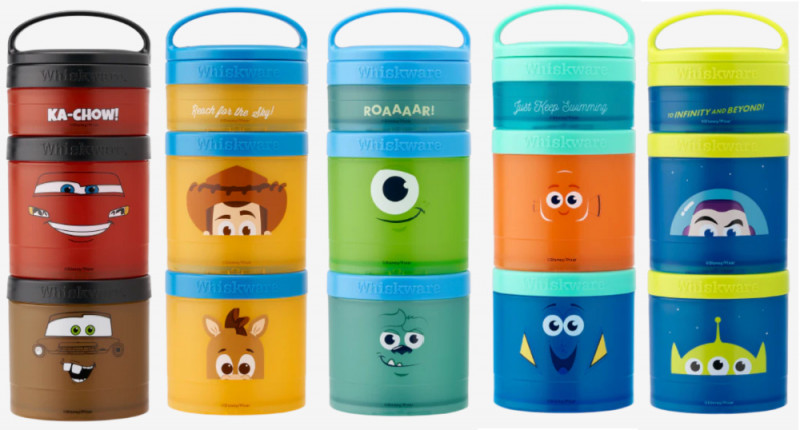 Whiskware Stackable Snack Packs Pixar Collection Now Available! (+ Giveaway)