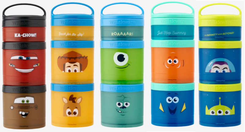 Whiskware Pixar Stackable Snack Pack Containers - Buzz Lightyear