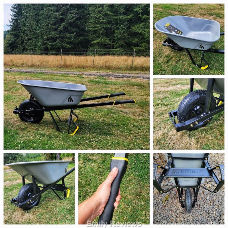 Adult Gifts, Heavy-Duty Wheelbarrow, Holiday Gift Guide, Gorilla Carts, Gorilla Ladders, Gorilla Wheelbarrow