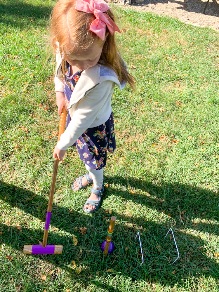 Outdoor Fun With GoSports - Croquet + Light Up Cones
